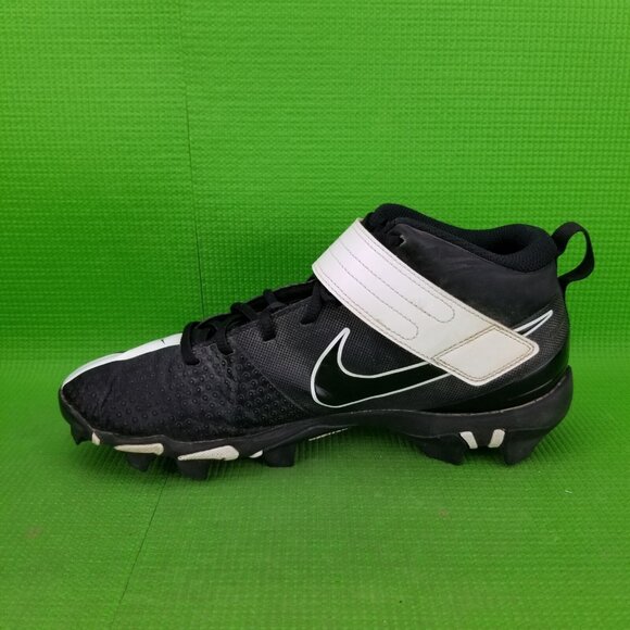 ✅Nike Force Trout 7 Keystone Baseball Cleats Mens Size 9 CT0831-005 Black /White - Picture 11 of 11